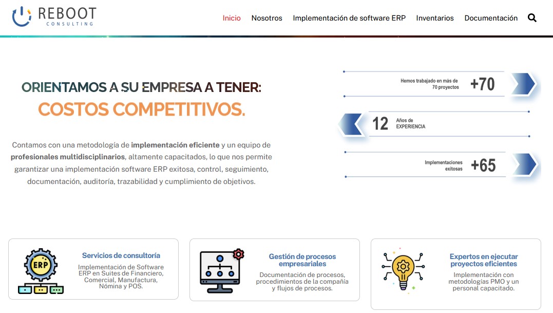 Sitios WEB profesionales